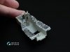 Quinta Studio QDS-32003 F-16C 3D-Printed & coloured Interior on decal paper ( Tamiya ) (small version) 1/32